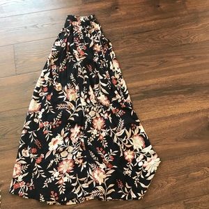 Abercrombie and Fitch floral print maxi skirt